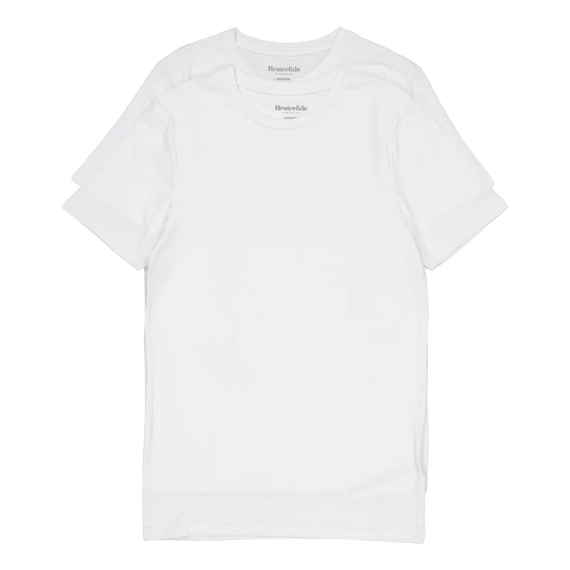 Tee 2-pack Bamboo White