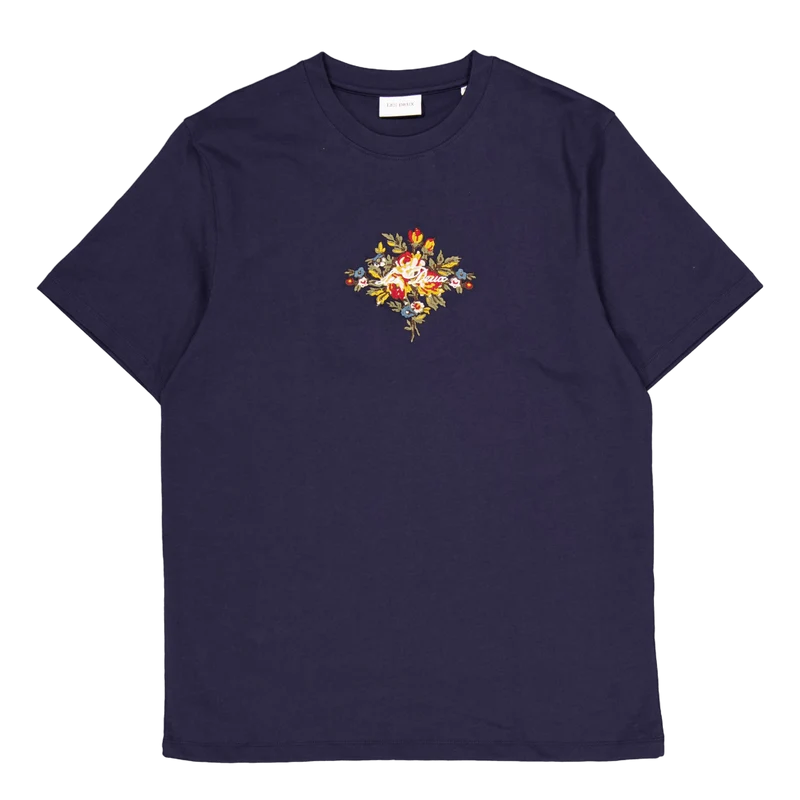 Fiore T-shirt Dark Navy