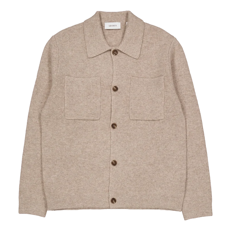 Fischer Milano Overshirt Light Desert Sand Melange