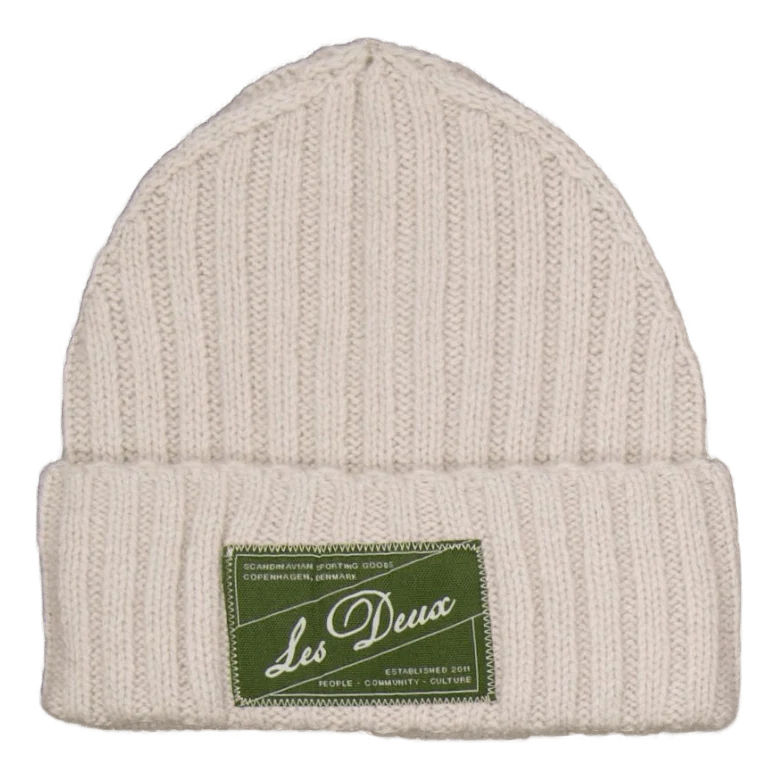 Wells Wool Beanie Light Desert Sand