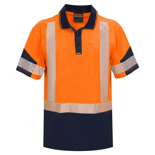 Bison Day/Night Quick-Dry Cotton Back Polo