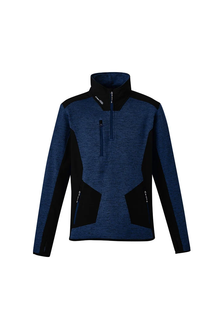 Syzmik Unisex Streetworx Reinforced Knit 1/4 Zip Pullover