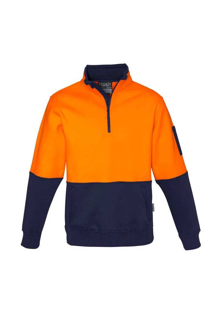 Syzmik Unisex Hi Vis 1/2 Zip Pullover
