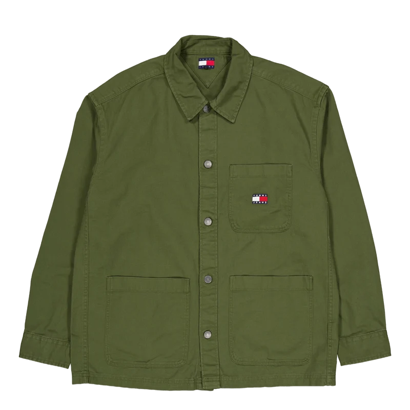 Tjm Essential Overshirt Ext Green