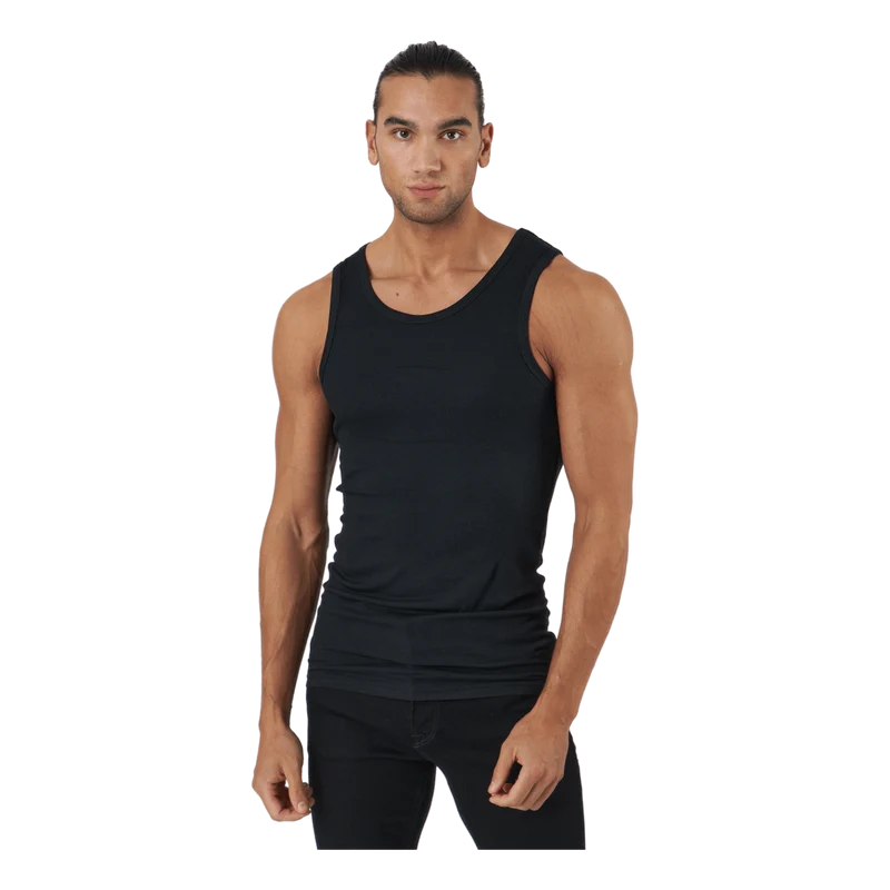 Tank Bamboo 2-pack Black