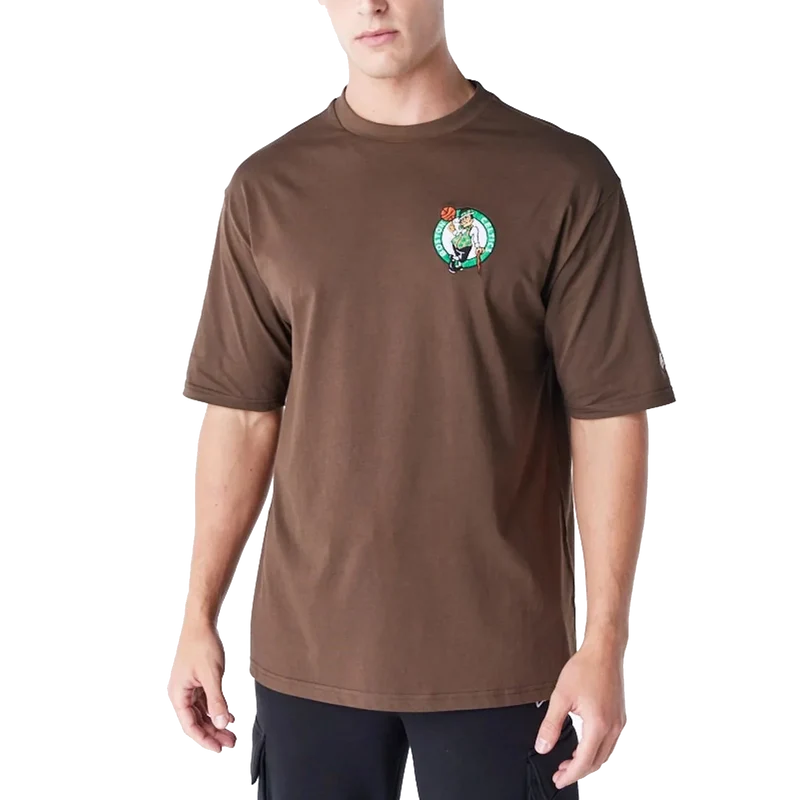 Boston Celtics Essential Dark Brown Oversized T-shirt