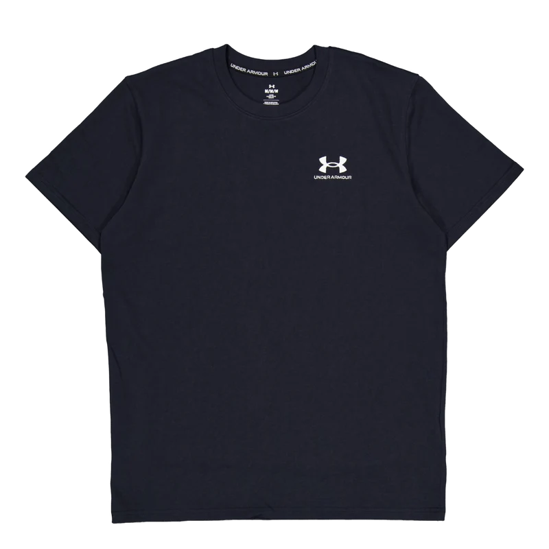 Ua M Logo Emb Heavyweight Ss Black