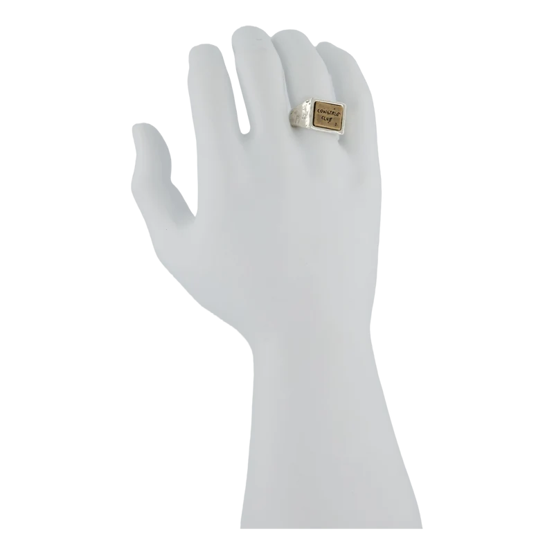 Cowgirl Club Ring Silver