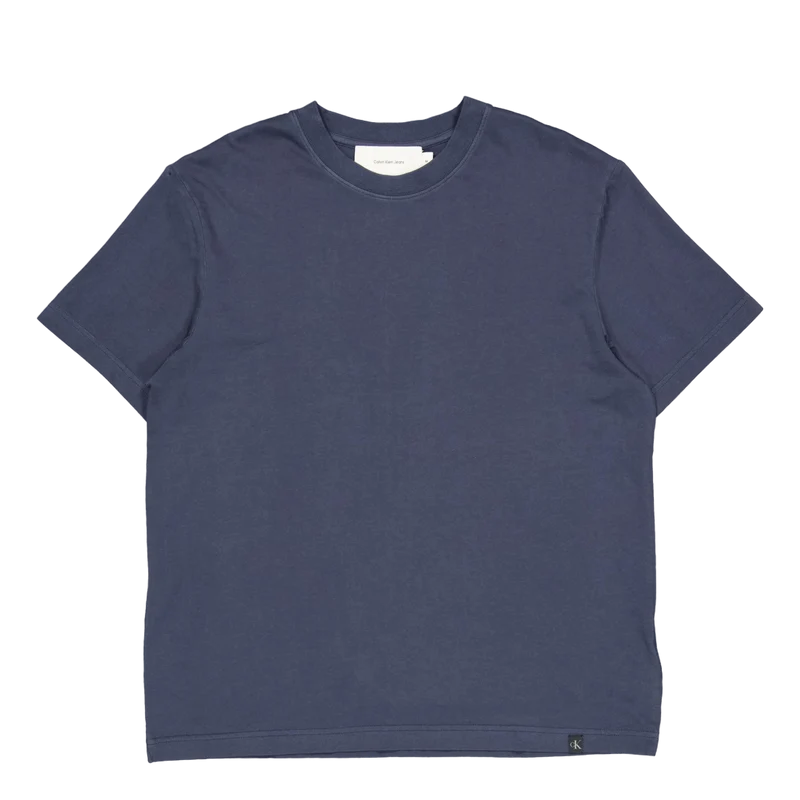 Washed Ss Tee Blue