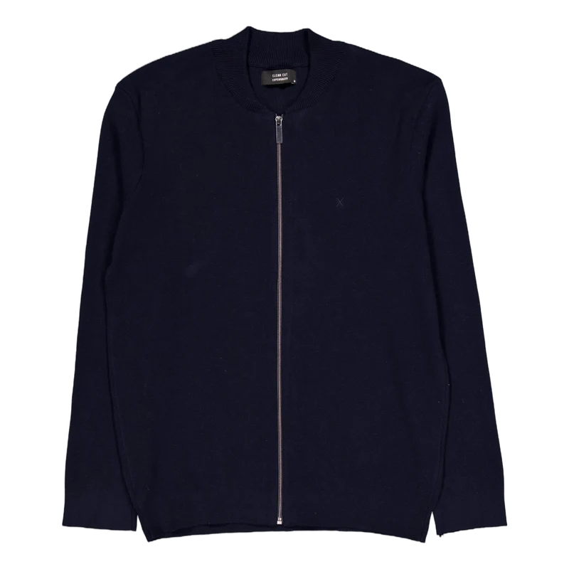 Christian Cardigan Knit Navy