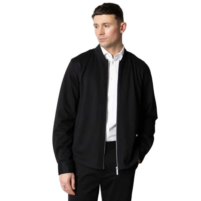 Brendon Jersey Jacket Black