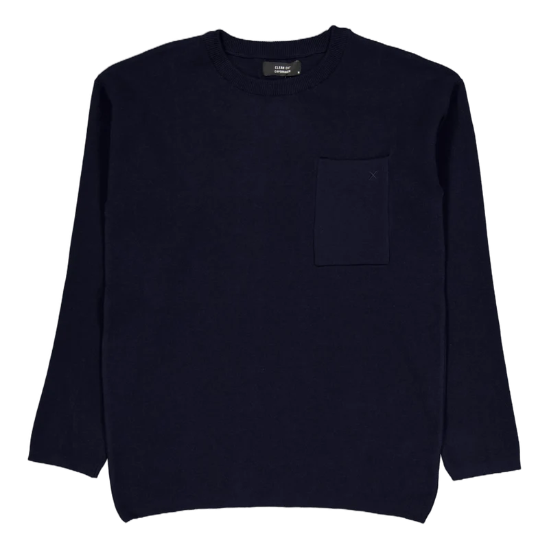 Christian Knit Navy