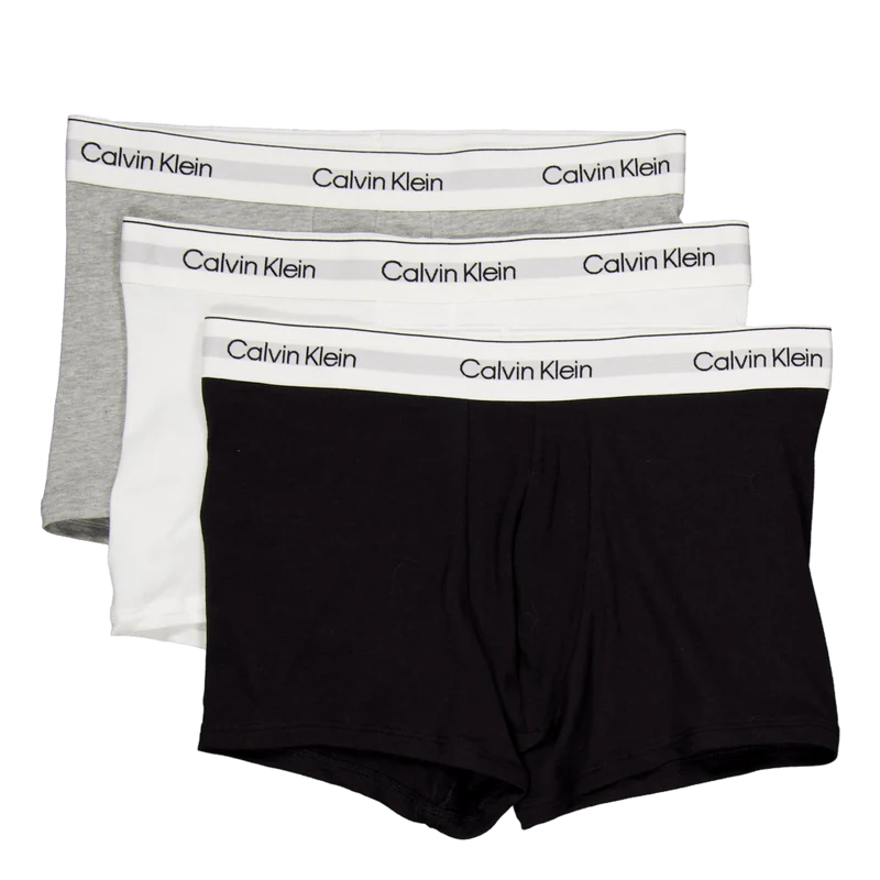 Trunk 3pk Mp1 Grey Heather, White, Black