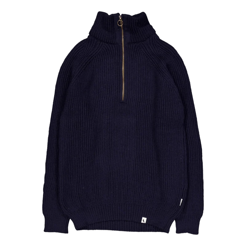 Ford Zip Neck Navy
