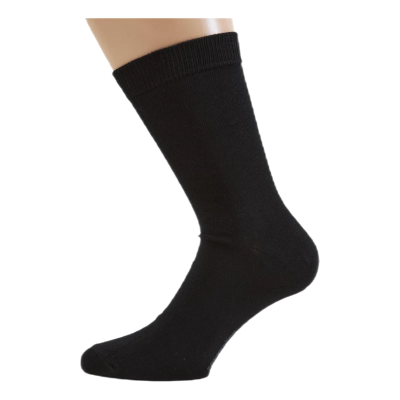 Socks Organic Cotton 5-pack Black