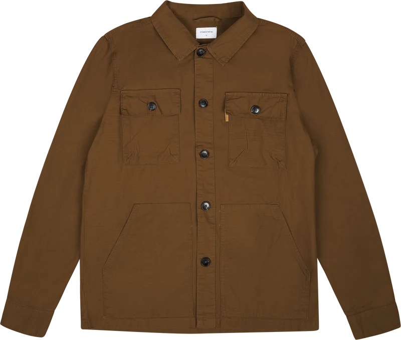 Studio Total Ribstop Workshirt Mudd