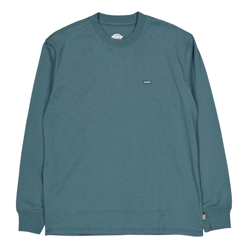 Clancy Heavyweight Tee Ls Lincoln Green