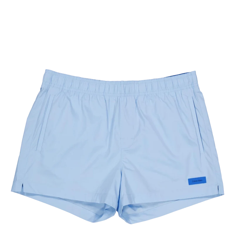 Short Drawstring Pleasant Blue