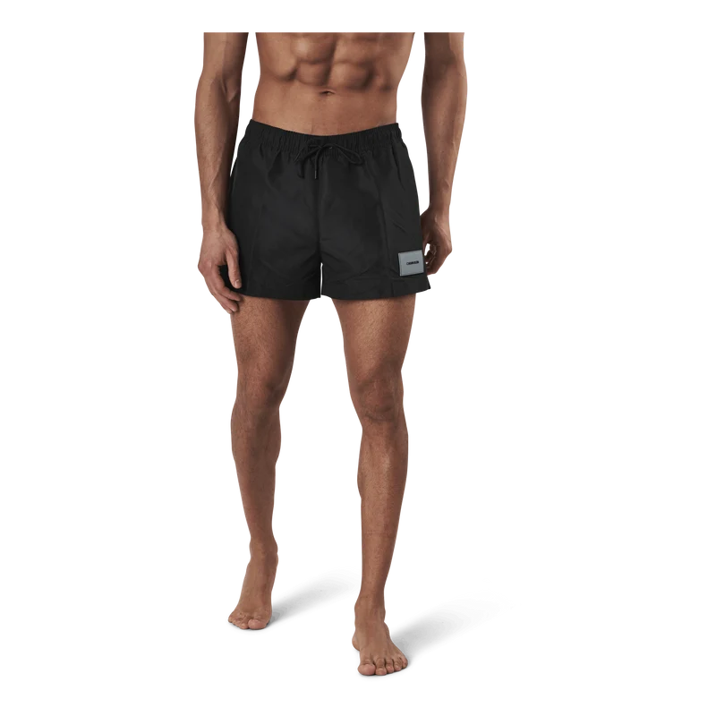 Core Solids Short Drawstring Black