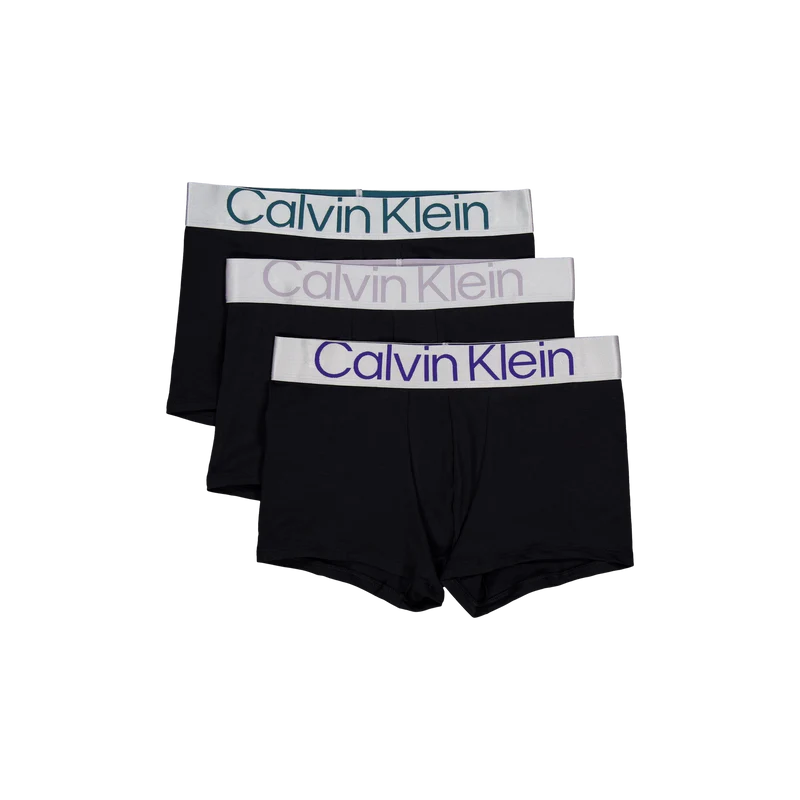 Ckr Steel Cotton Trunk 3pk Black