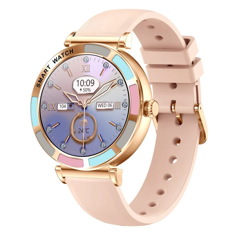 Bluetooth Smart Watch IP67 Waterproof Smartwatch Gold