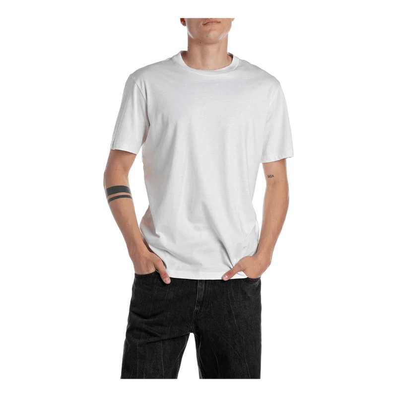 Crew Neck T-shirt 011 Natural White
