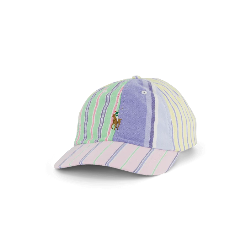 Polo Ralph Lauren Oxford-classic Sport Cap Funshirt Multi
