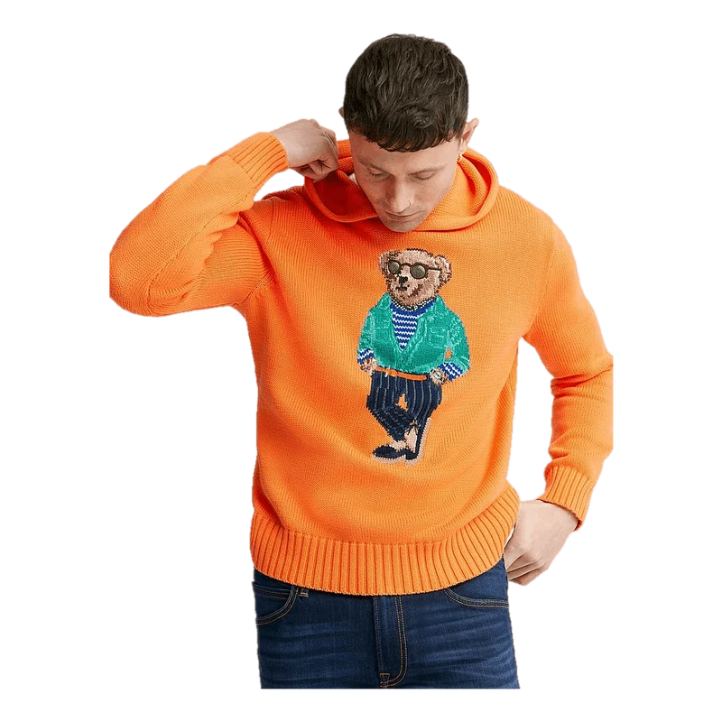 Polo Ralph Lauren Polo Bear Cotton Hooded Sweater