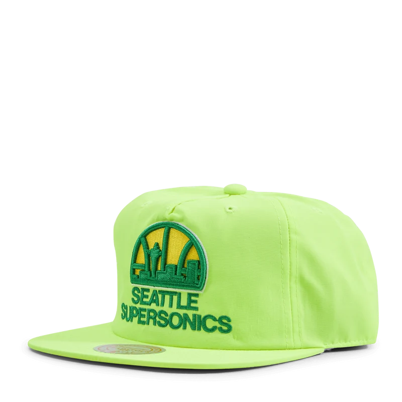 Supersonics Neon Nylon Snapback
