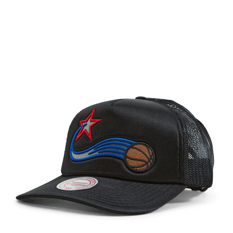 76ers Logo Remix Trucker Snapback