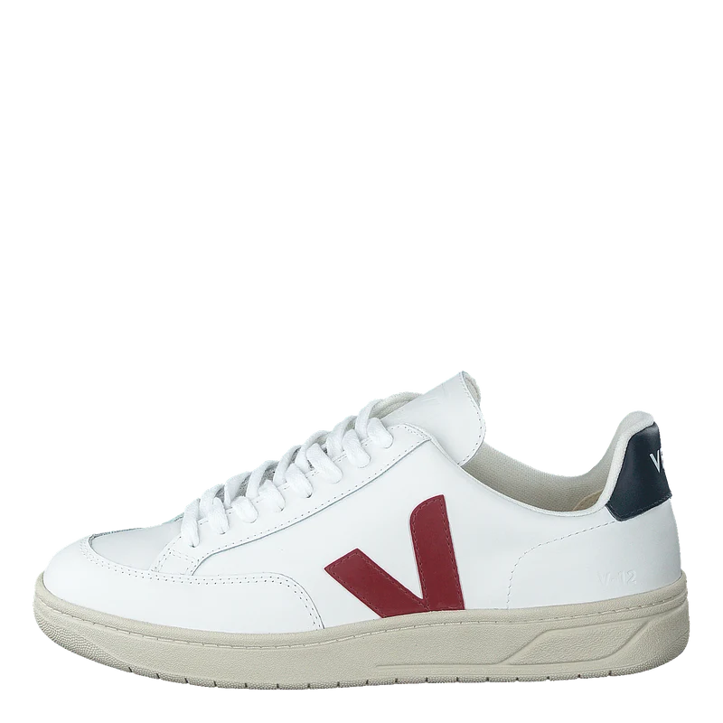 V-12 Leather Extra-white_marsa Extra-white Marsala Nautico