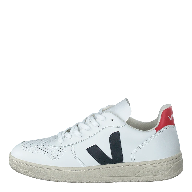 V-10 Leather White