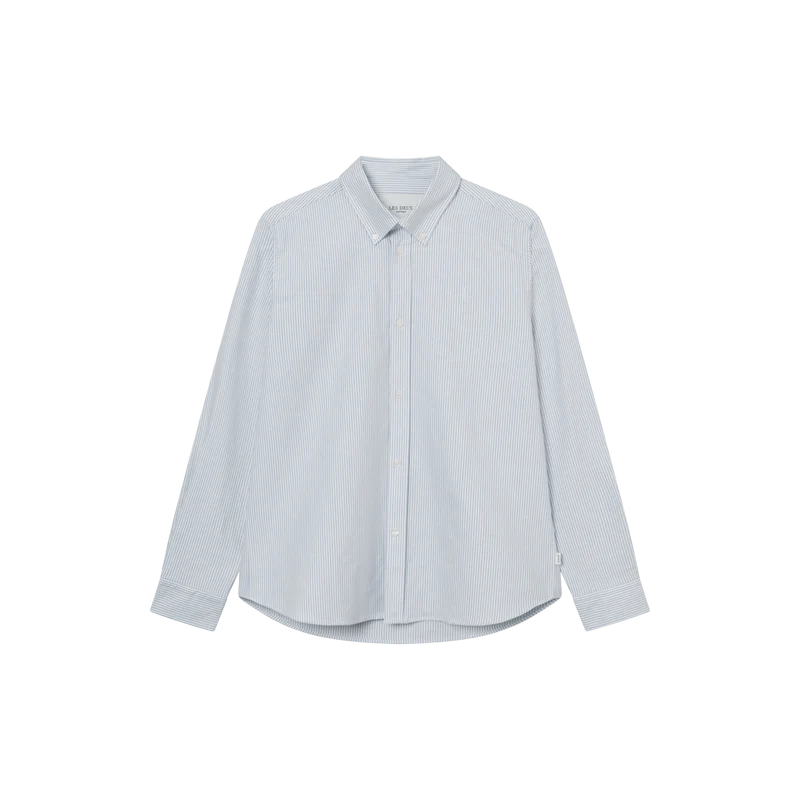 Konrad Oxford Shirt Summer Sky/white