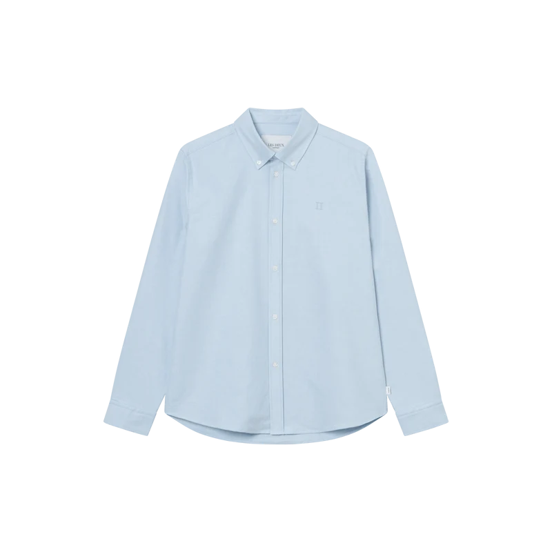Konrad Oxford Shirt Summer Sky