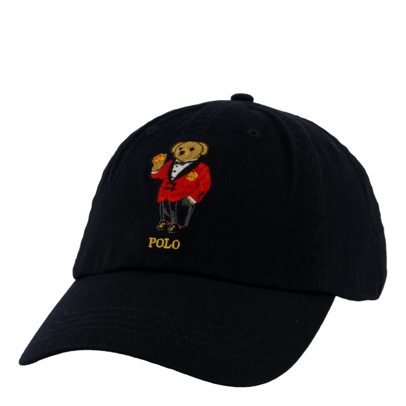 16/1 Twill-cap-hat Polo Black