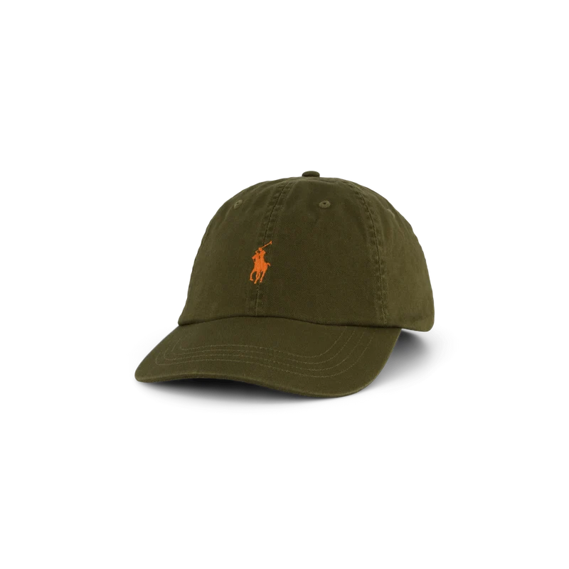 Cotton Chino Ball Cap Canopy Olv