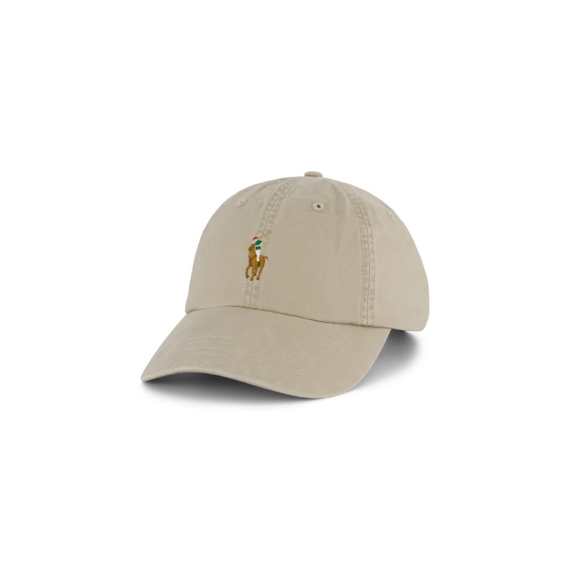 Stretch-Cotton Twill Ball Cap Khaki Tan