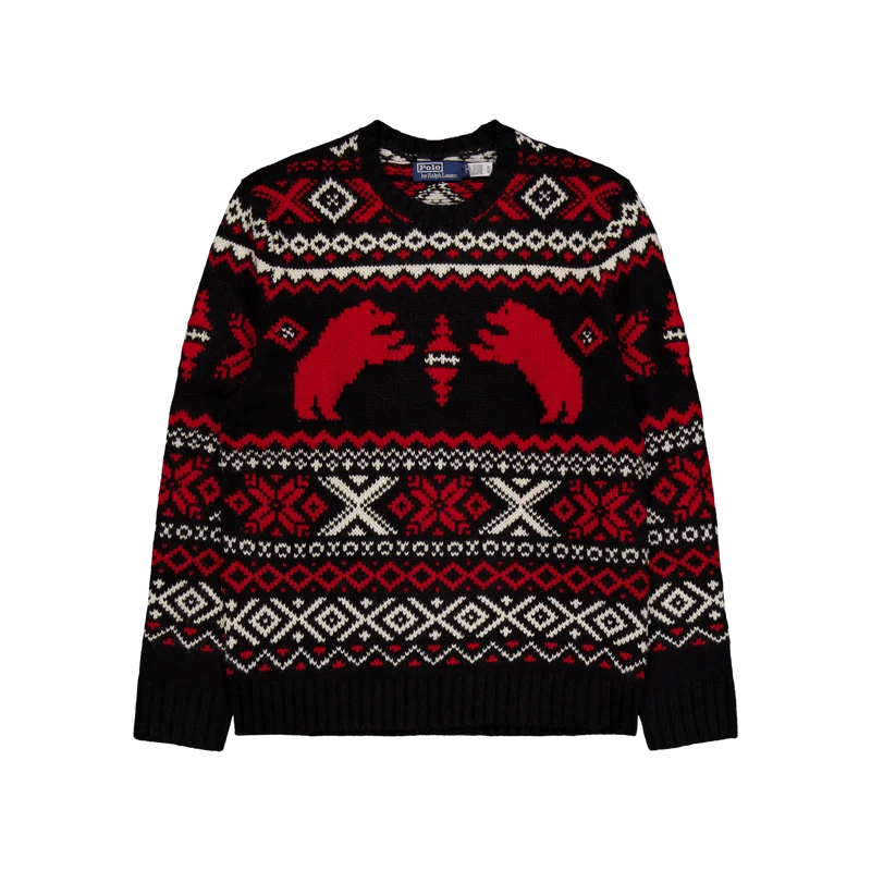 Polo Ralph Lauren Polar Bear Long Sleeve Pullove 001 Combo