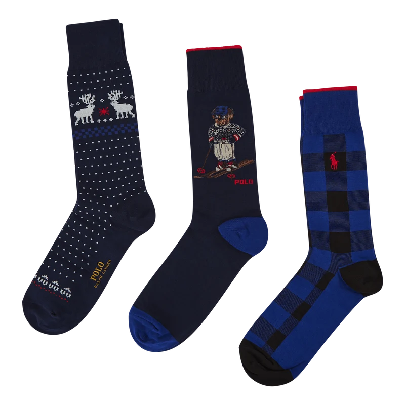 Polo Ralph Lauren Polo Bear Crew Sock Gift Set