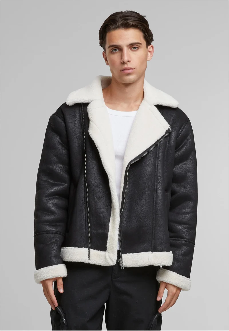 UC Shearling Biker Jacket