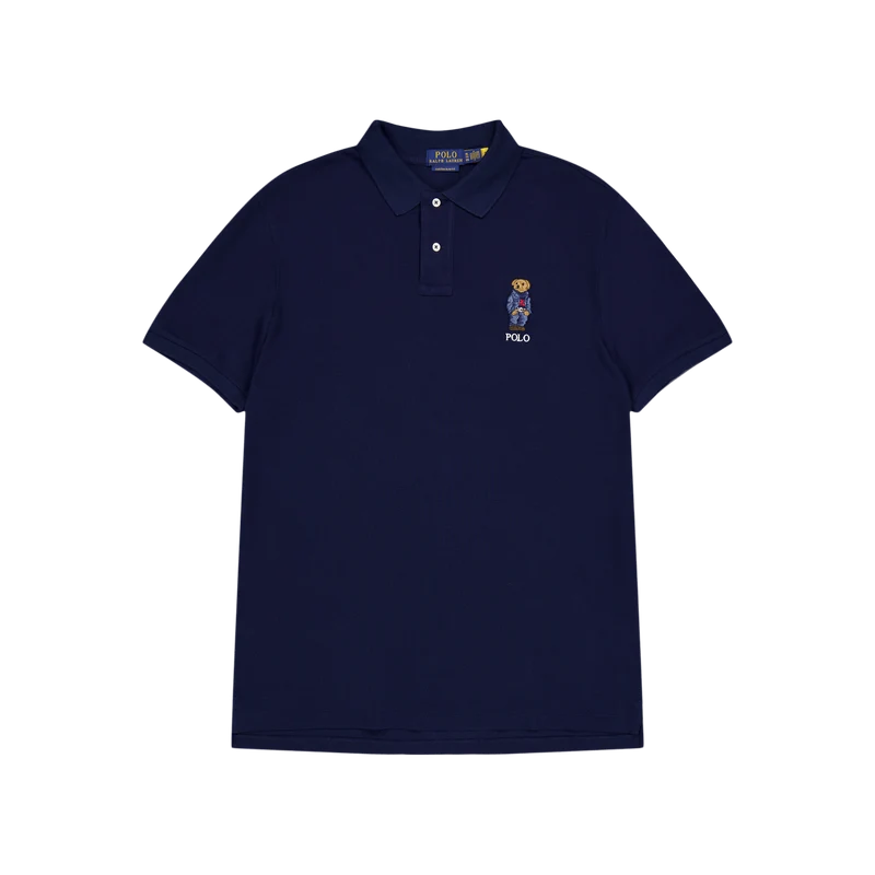 Polo Ralph Lauren Graphic Polo Shirt 022 Fa23 Cruise Denim Bea