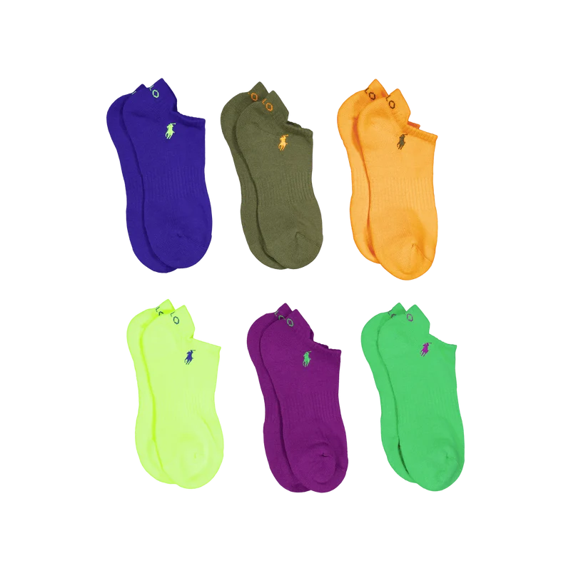 Polo Ralph Lauren Repreve - Polyester-6pk Double 6pk