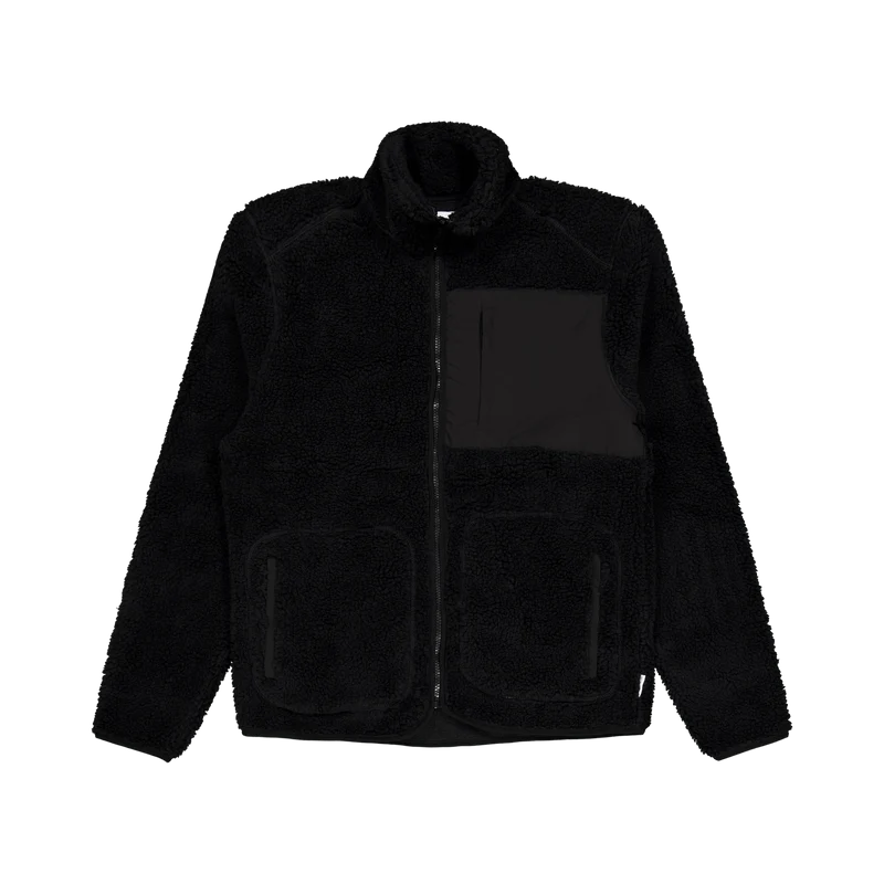 Studio Total Contrast Pile Jacket
