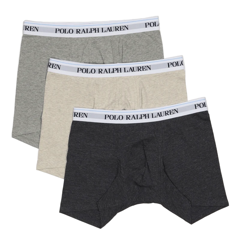 Stretch Cotton Boxer Brief 3-Pack 3Pk
