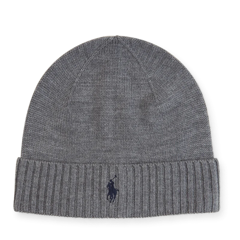 Polo Ralph Lauren Signature Pony Wool Beanie Fawn