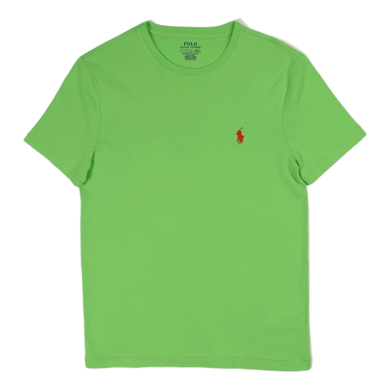 Polo Ralph Lauren Custom Slim Fit Jersey Crewneck T-Shirt