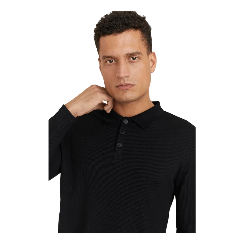 Studio Total Studio Total Waffle Polo Shirt