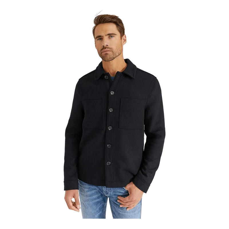 Studio Total Wool Overshirt With Pockets