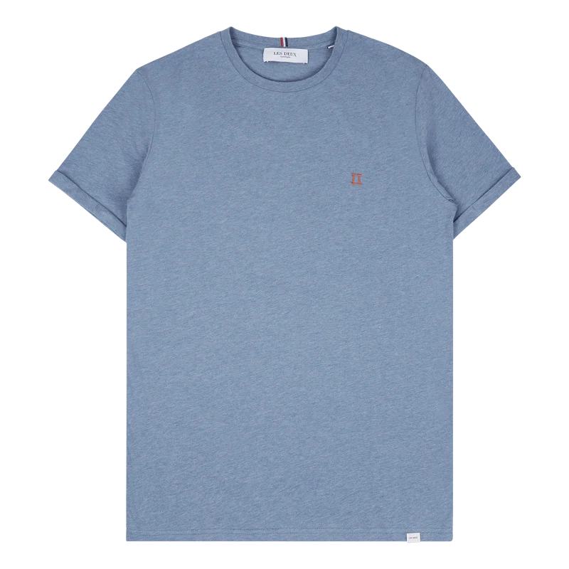 Les Deux Nørregaard T-shirt Tradewinds Mélange
