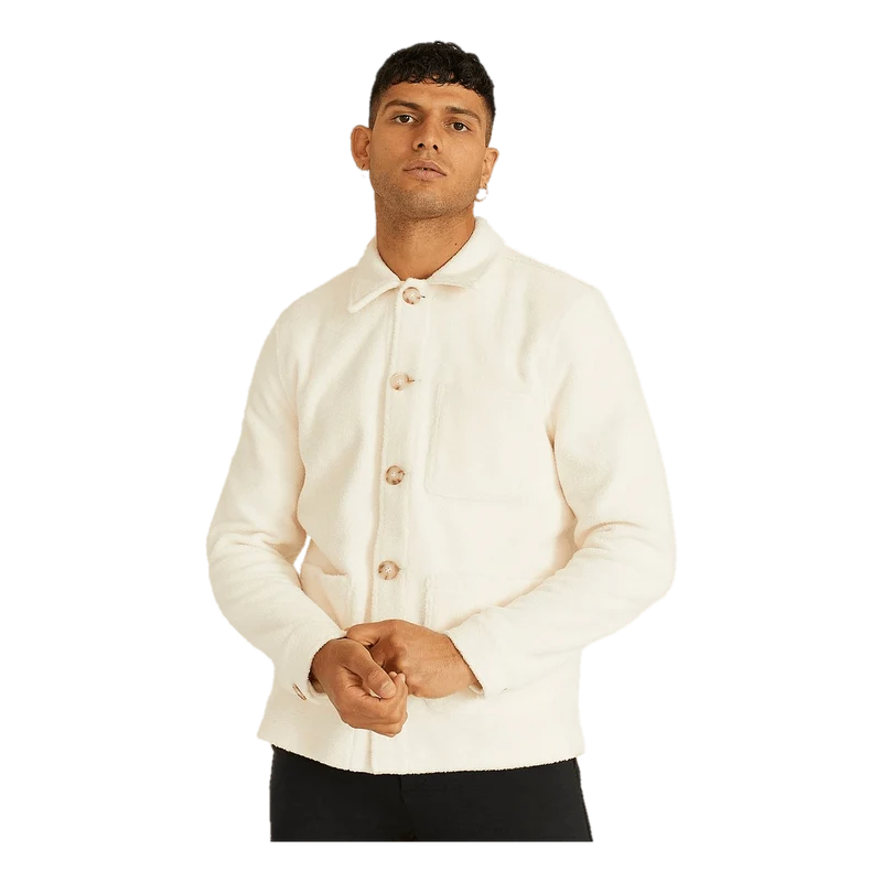 Studio Total Studio Total Pile Overshirt Off
